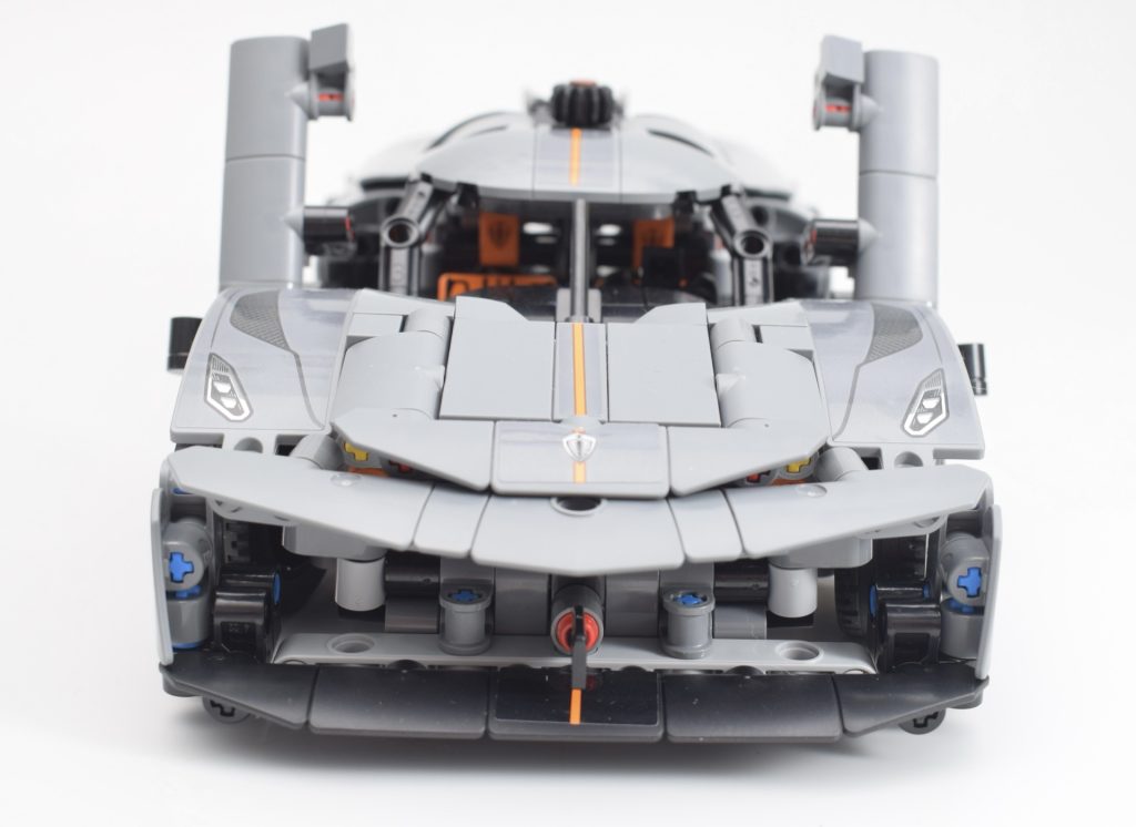 LEGO Technic 42173 Koenigsegg Jesko Absolut Grey Hypercar review 16 1024x746