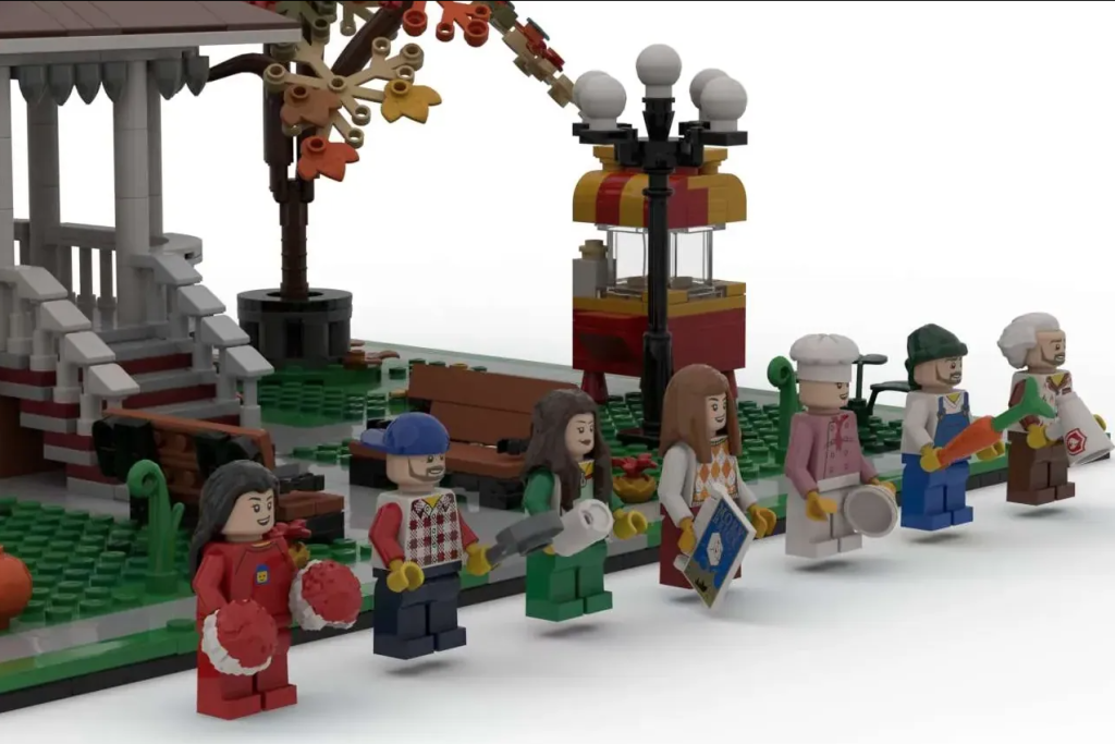 LEGO Ideas Gilmore Girls Stars Hollow Town Square – Autumn Edition 1 1024x683