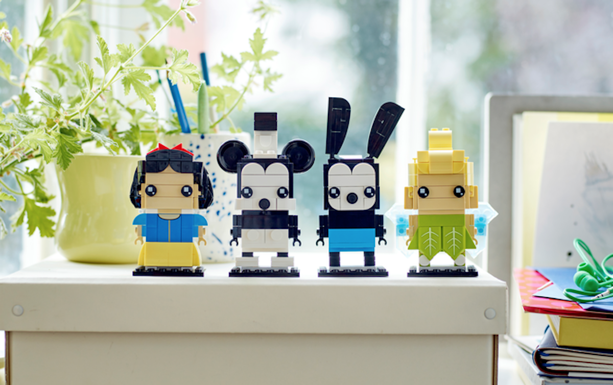 Every BrickHeadz in LEGO 40622 Disney 100th Celebration is special