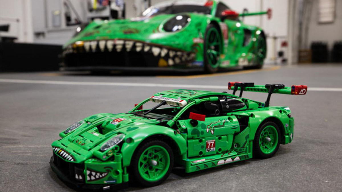 LEGO Technic Porsche Rexy to go behind-the-scenes at Daytona 24