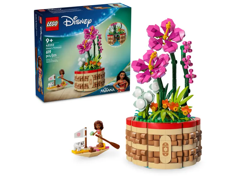 LEGO Disney 43252 Moanas Flowerpot 2