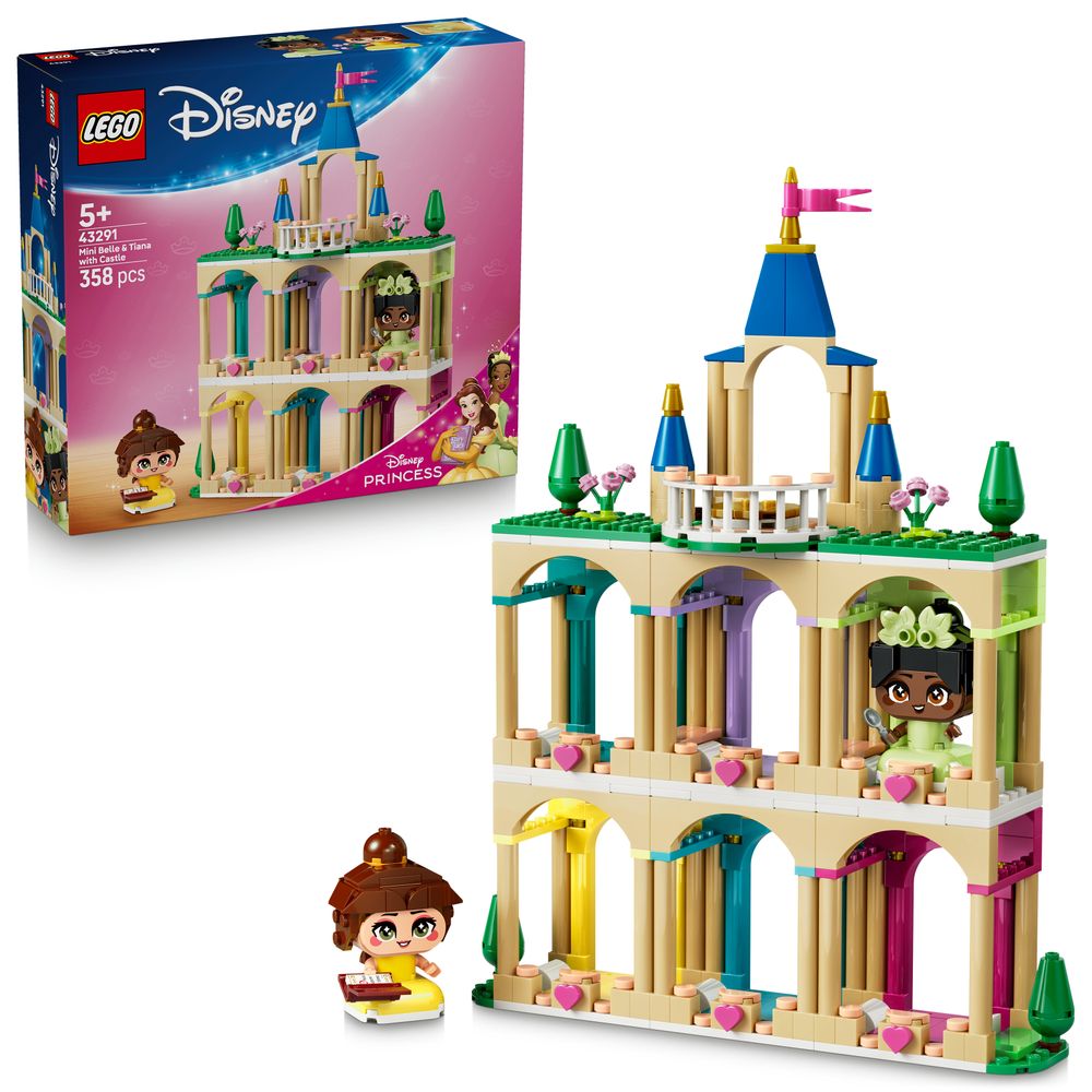LEGO Disney 43291 Mini Belle Tiana with Castle