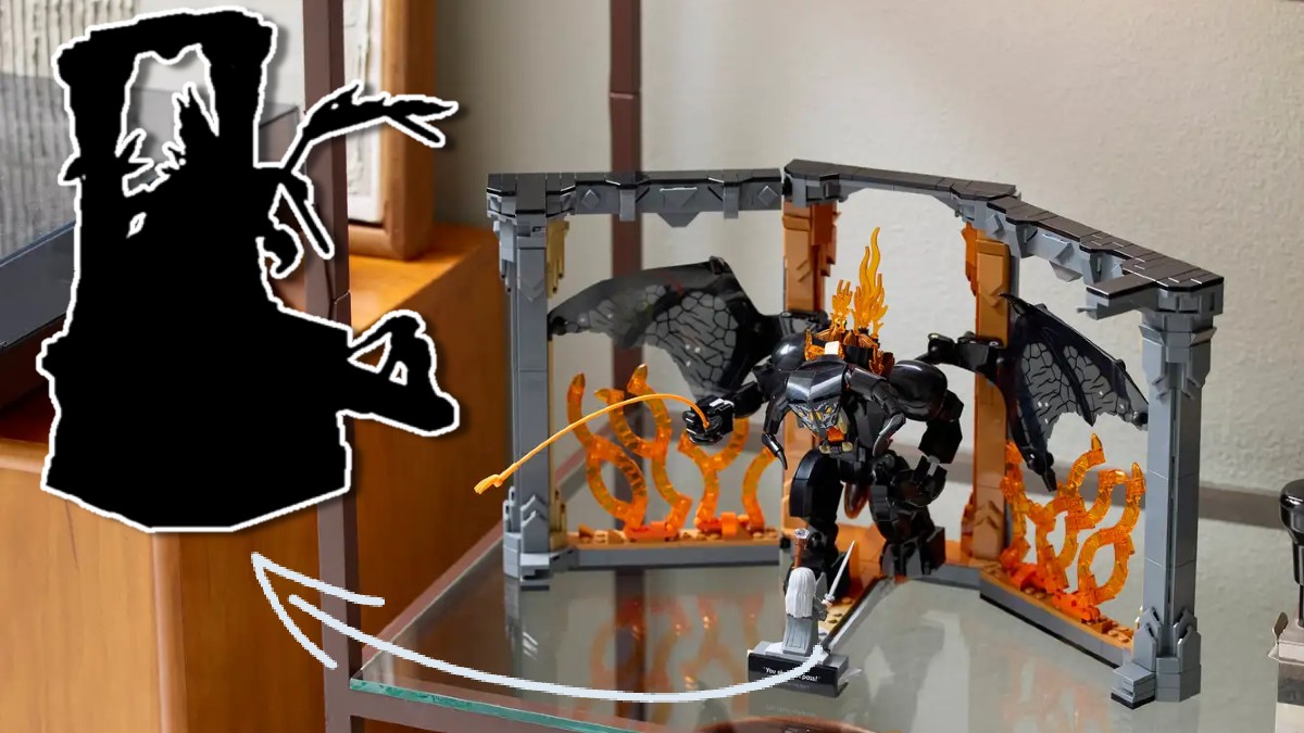 There's already a LEGO Balrog alternate build that fixes main criticism