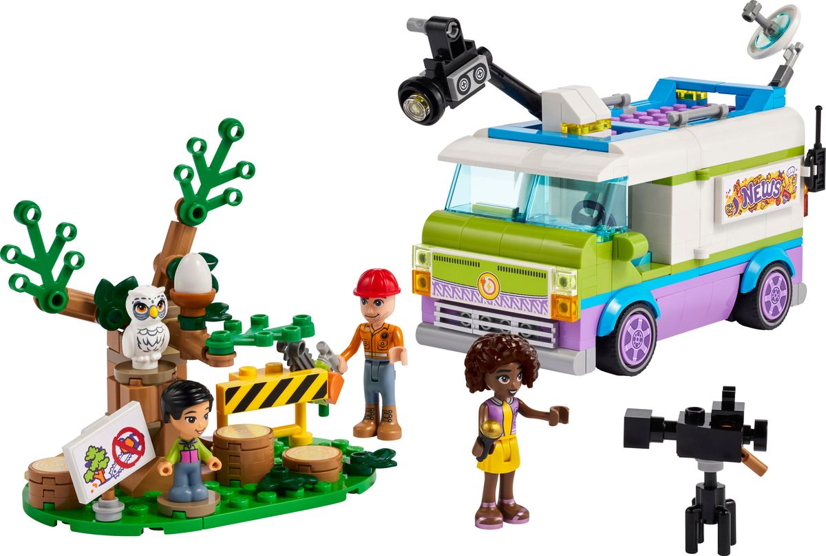 LEGO Friends 41749 News Van 2
