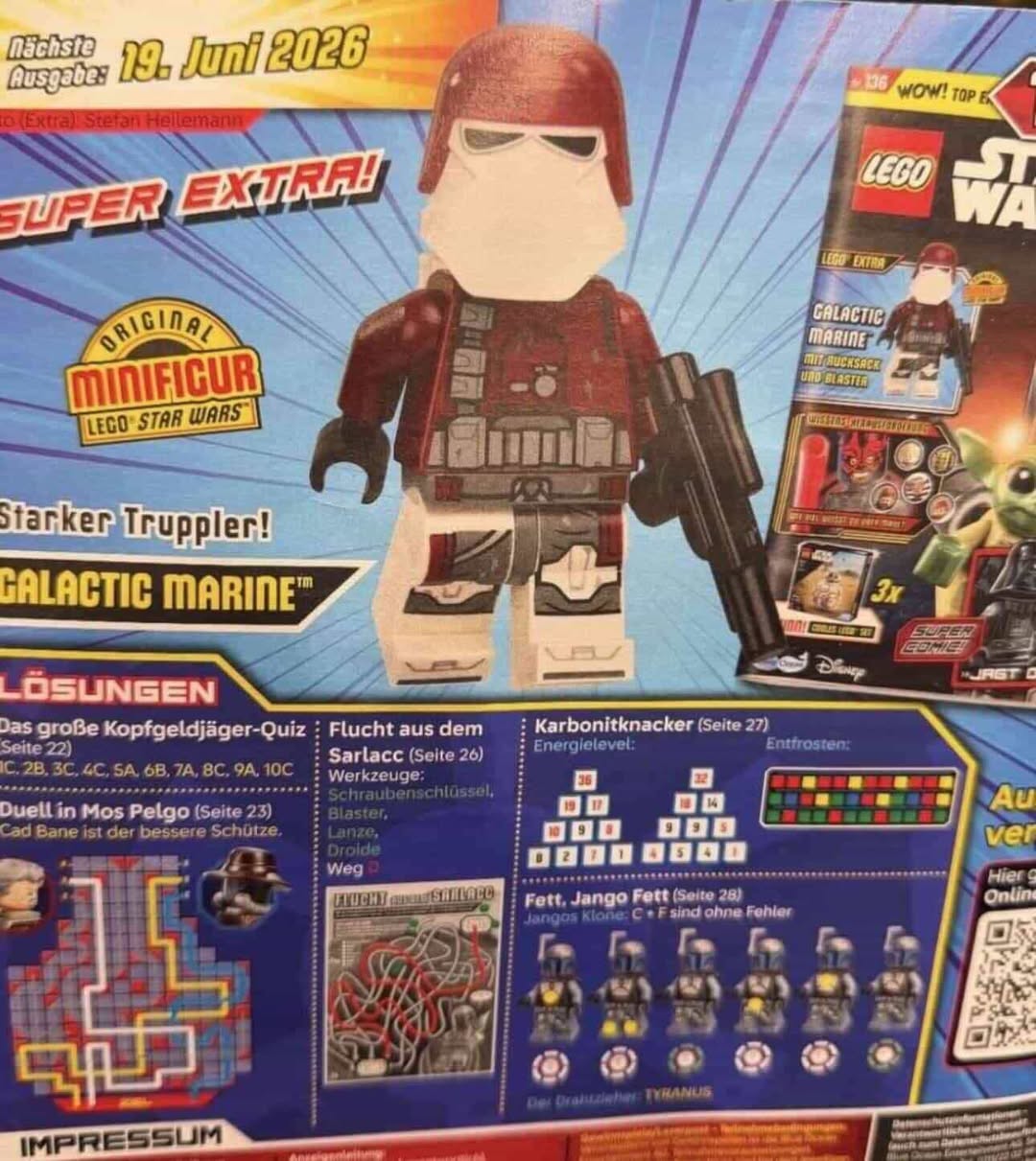 Upcoming LEGO Star Wars magazine gift#lego2026 #legoleaks #legomagazine #lego #legonews #legosta